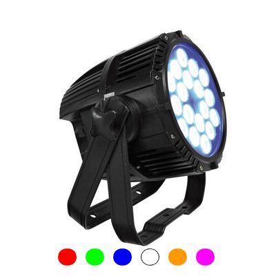 Projecteur a led parled 18w rgbawuv