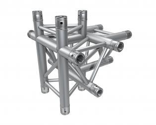 F33 Croix 5D 50cm Apex Down ( 6 connecteurs inclus )