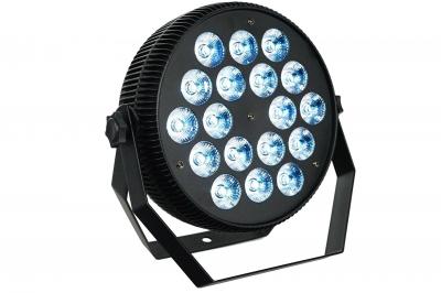 Par led fos technologie flat rgbw